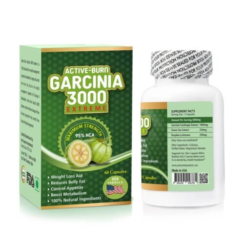 Active Burn Garcinia 3000 Extreme 60 Capsules