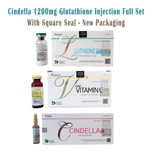 Cindella 1200mg Glutathione Injection Full Set