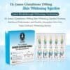 Dr James Glutathione 1500mg Injection packaging
