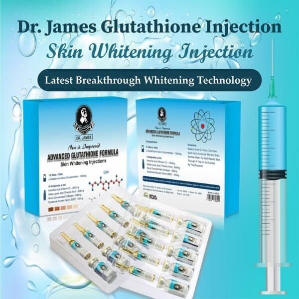 Dr James Glutathione 1500mg Injection