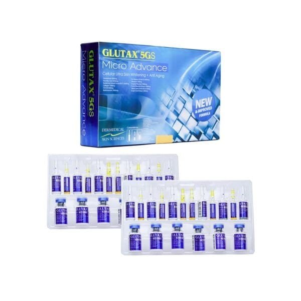 Glutax 5GS Micro Advance Glutathione Injection box