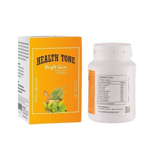 Health Tone Weight Gain Formula 500mg 90 Capsules