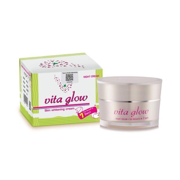 original Vita Glow Night Cream Vita Glow Skin Whitening Night Cream 30g