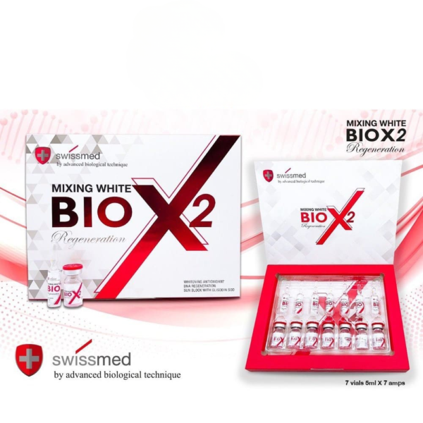 Mixing White Bio X2 Regeneration Glutathione Injection packaging