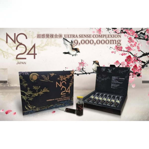 Nc24 Japan 9000,000 Ultra Sense NC24 Japan Ultra Sense Complex product box and kit